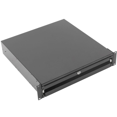 RackMatic - Cassetto per rack 19 con fondo 2U 465 mm