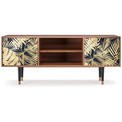 T2 Mobile Porta Tv, 2 Ante Con Apertura A Pressione, 170w X 48d X 69h - Jungle Vibes características