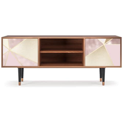 T2 Mobile Porta Tv, 2 Ante Con Apertura A Pressione, 170w X 48d X 69h - Cosmopolitan Diva precio