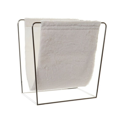 Portariviste Poliuretano Cotone Metallo (40 x 20 x 38 cm) - Dekodonia precio