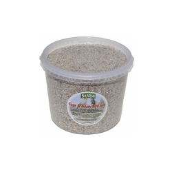 Gabbia Supa e Grana Uccello Voliera 3 Litri Secchio Combinazione Di Grane Solubili E Insolubili E Carbone Che Aiutano Buona Salute, Aids Digestioni E en oferta