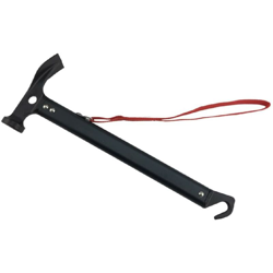 LangRay Martello da tenda Martello da campeggio Estrattore in alluminio Attrezzo da trekking leggero multifunzionale Palo per tenda da tetto en oferta