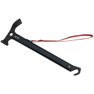 LangRay Martello da tenda Martello da campeggio Estrattore in alluminio Attrezzo da trekking leggero multifunzionale Palo per tenda da tetto