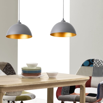 [lux.pro] - Set da 2 Lampade a Sospensione in Stile Vintage con Lunghezza Regolabile E27 60W 2X Lampadari in Design Industriale Paralume Ø 30 cm