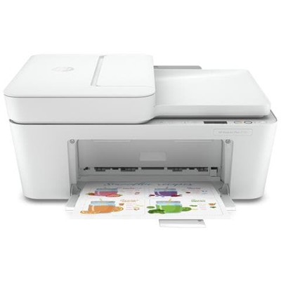 Stampante Multifunzione DeskJet Plus 4120 Inkjet a Colori Stampa Copia Scansione Fax A4 8,5 ppm (B / N) 5,5 ppm (a Colori) Wi-Fi / USB