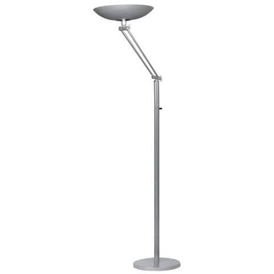 Lampada A Terra A Led Varialux Articolata Grigio Metallizzato 400090471