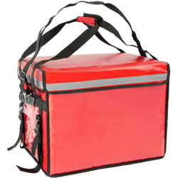 Borsa isotermica 50 x 39 x 39 cm rossa per la consegna di ordini alimentari da moto e bicicletta - Citybag en oferta