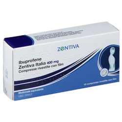 Zentiva Italia Ibuprofene 400 mg características