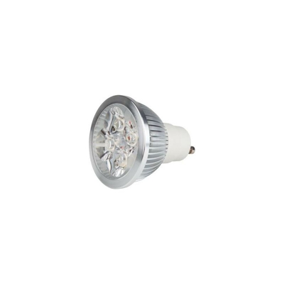 Silver - Lampadina a LED GU10 4x1W 3000K