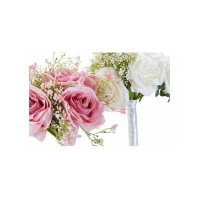 Corpetti PVC Plastica Con stoffa Rose (2 pcs) - Dekodonia