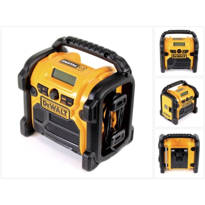 DeWalt DCR 020 Radio da cantiere XR 10,8 V- 18,0 V DAB+/FM - senza batteria, senza caricabatterie