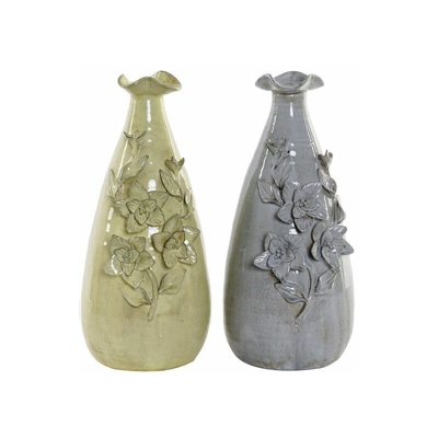 Vaso Dekodonia Gerbera terracotta (21 x 19 x 40 cm) (2 pcs)