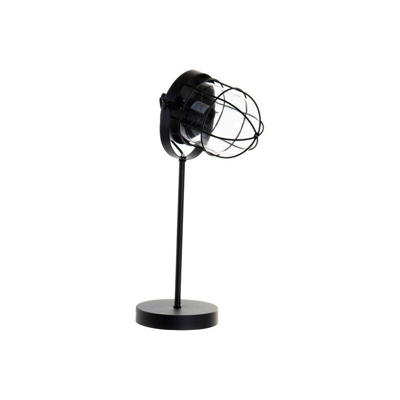 Lampada da Tavolo Nero Metallo Geam Loft (23 x 17 x 45 cm) - Dekodonia