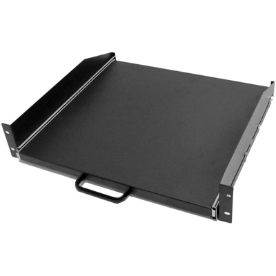 Telescopico Cassetto rack 2U con montaggio anteriore 400 millimetri sfondo - Rackmatic