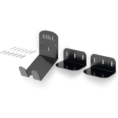 Porta Bicicletta, Supporto a parete per biciclette, Porta bici da muro per interni ed esterni. Portata 50kg ideale anche per e-bike - MB