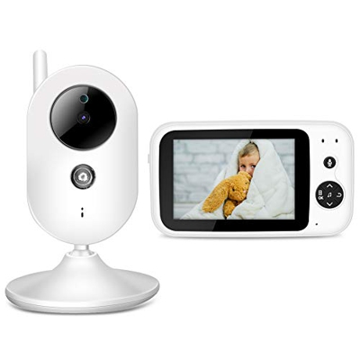 Baby Monitor Camera 3.5 '' Video digitale telecamera di sicurezza visore notturno sensore di temperatura Interfono conversazione bidirezionale multi-l