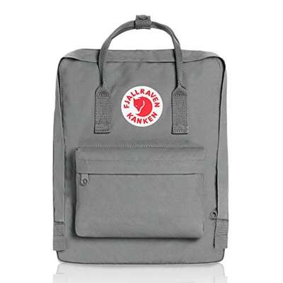 Fjällräven Kånken - Zaino Unisex, 13 x 27 x 38 cm, 16 Liter, Grigio (Grey Fog)