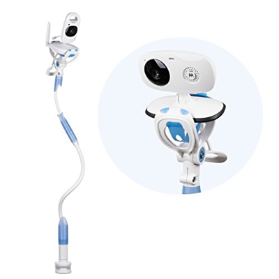 FlexxiCam | Porta monitor universale per bambini con cinturino | Scaffale di montaggio per videocamera portatile flessibile | Nessuna perforazione | U