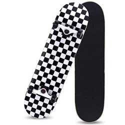 HUADUO Skateboard Completo per Principianti Teens Kids Boys Girls-31''x8 '' Skateboard con Maple Cruiser PRO Skateboard Longboard ， Penny Skateboard.- en oferta