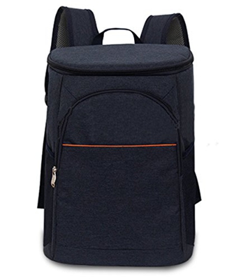 Lemongirl - Zaino da escursionismo con borsa termica isolata, zaino grande da campeggio, unisex, da viaggio, per picnic, pranzo, Uomo, WJ129-DeepBlue,