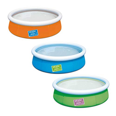 Bestway 28625 My First Fast Set Piscina da Terra – Multicolore, Blu, 152 cm/38 cm/477 L
