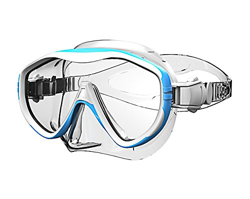 Un bicchiere Sub Rahmenlos occhiali maschera in silicone ... , blu chiaro características