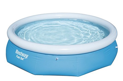 Bestway Fast Set Pool 305m x 76cm - blue - Above Ground Pools (Inflatable pool, Round, 3638 L, Blue, PVC, 2 person(s))