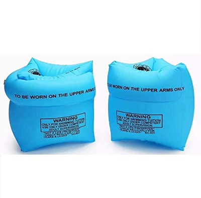 Eidyer Bracciali gonfiabili da Nuoto, 2-Pack, Float Roll up Sleeves for Children Bambini Che imparano a Nuotare, Anello di Nuoto Galleggiante per Bamb