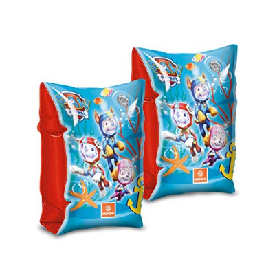 Mondo Toys - Paw Patrol Arm Bands - Braccioli di Sicurezza per bambini - Materiale PVC - Adatti a bambini da 2 a 6 anni con Peso 6-20 kg - 16628