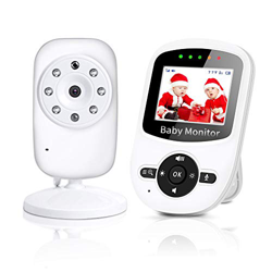 NWOUIIAY Baby Monitor Wireless Baby phone Digital Audio con Fotocamera Digitale Visione Notturna Monitoraggio della Sensore di Temperatura Espandibili características