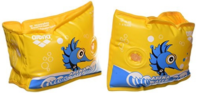 Arena Awt Soft Armband, Braccioli Morbidi Unisex Bambini, Giallo (Yellow), 3-6 anni