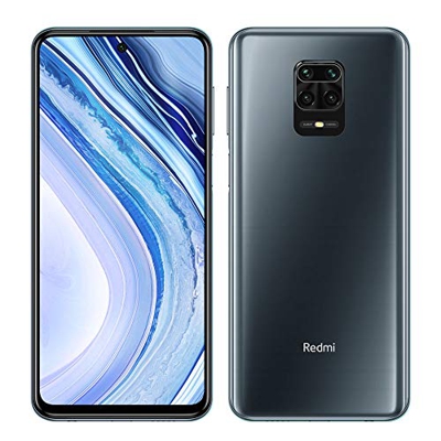 Xiaomi Redmi Note 9 Pro Smartphone 6GB RAM 64GB ROM 6.67" DotDisplay 64MP AI Quad Camera 5020mAh (typ)* NFC Grigio [Versione globale]