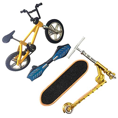 BakaKa - Mini doigt, pedane con rotelle, per camion, tasto, BMX, per bicicletta, per sport, feste, compleanni, regali