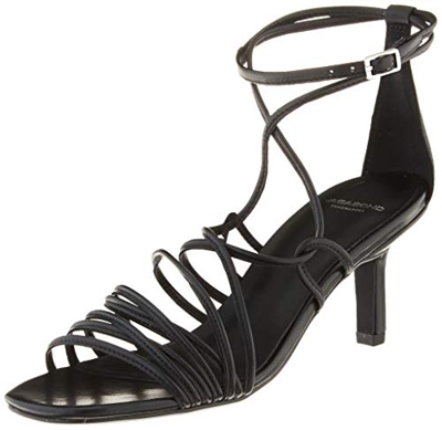 Vagabond Amanda, Sandali con Cinturino alla Caviglia Donna, Nero 20, 37 EU