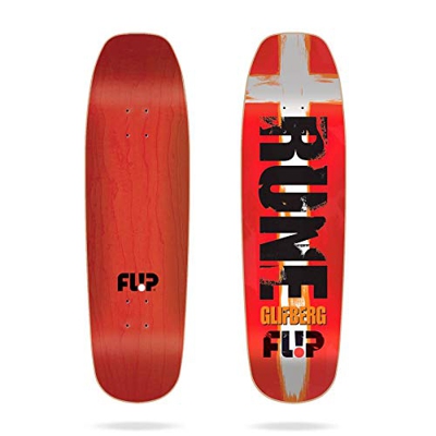Flip Rune Glifberg Skunk 9.0"x32.24" Deck Skateboard, Adulti Unisex, Multicolore (Multicolore), 9.0"