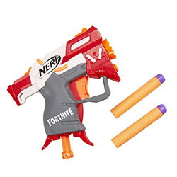 Nerf Fortnite TS Nerf MicroShots - Giocattolo per freccette e 2 freccette ufficiali Nerf Elite per bambini, ragazzi e adulti precio