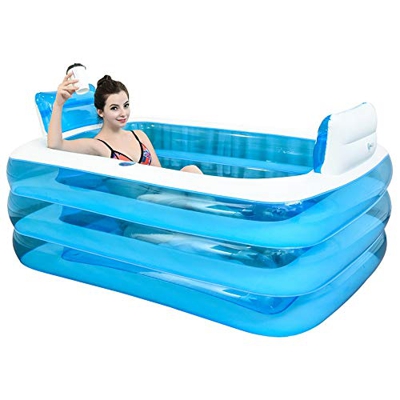 Vasca gonfiabile, la vasca è piegato, addensato adulto vasca da bagno vasca da bagno barile di plastica.