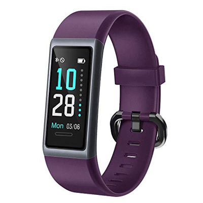 Willful Orologio Fitness Uomo Donna Smartwatch Cardiofrequenzimetro da Polso Contapassi Fitness Tracker con Cronometro Sveglia Impermeabile IP68 per C