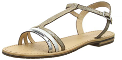Geox D Sozy E, Sandali Punta Aperta Donna, (Lt Taupe/Champagne Ch6b5), 40 EU precio