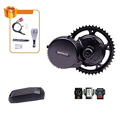 Bafang 750W 48v Kit Bici Elettrica con Batteria 52V Opzionale 8FUN Ebike Motor Conversione Kit BBS02B BBSO2 Motore Elettrico per MTB Biciclette Elettr