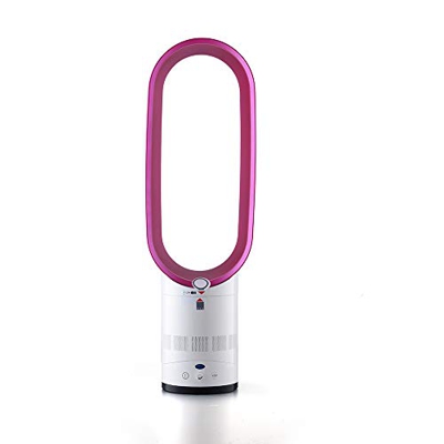 MGKMG Ventilatore Senza Pale Home Desktop Ventaglio Silenzioso Senza Foglie Ventilatore Negativo Ioni dell'Aria Ventilatore Portatile con Timer remoto