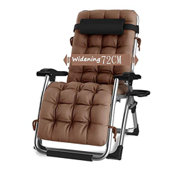 DQCHAIR Confortevole Zero-gravità reclinabile Terrazza reclinabile Pieghevole reclinabile all'aperto Ufficio Spiaggia reclinabile Extra Ampio Patio Se características
