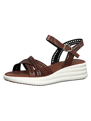 Tamaris 1-1-28056-34, Sandali con Zeppa Donna, 306, 36 EU