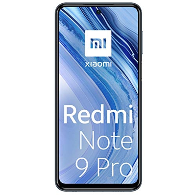 Xiaomi Redmi Note 9 Pro Smartphone - 6.67" DotDisplay 6GB 128GB 64MP AI Quad Camera 5020mAh (typ)* NFC Interstellar Grey [Versione globale]