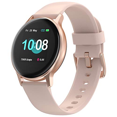 Smartwatch Donna, UMIDIGI Uwatch 2S Orologio Fitness Tracker Bluetooth Smart Watch, Impermeabile 5ATM, Cardiofrequenzimetro da Polso Contapassi Sporti