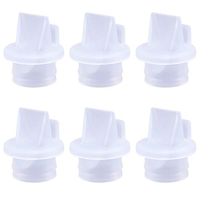CNNIK Accessori per tiralatte, Valvole a becco d'anatra la maggior parte dei tiralatte, Valvole a becco d'anatra sostituibili siliconica, senza BPA/DE