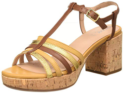Geox D Gerbera Mid B, Sandali con Chiusura a T Donna, Marrone (Brown/Ochre C6f2q), 41 EU características