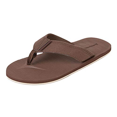 HEVA Infradito Uomo Estivo Comodi Sandali – Adulto(45EU Marrone)