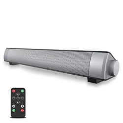 VersionTECH. Soundbar 2.0 Canali, Altoparlante Hi-Fi Suono Surround 3D, Barra Soundbar Bluetooth 4.1 Wireless & Cablata Compatibile TV/Cellulare/PC pe precio