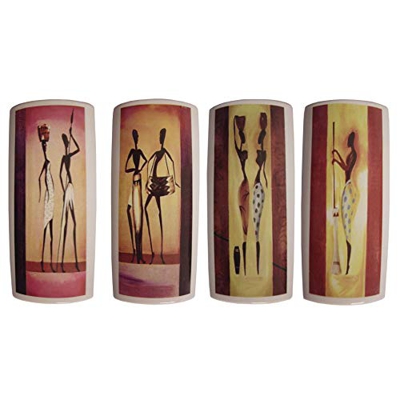 Metrox - Set di 4 umidificatori Sahara in ceramica, per il montaggio sul termosifone 1661